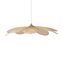 OSTARIA Lampadari-Lampada a sospensione petalo Bambù (D90 cm) Margaux