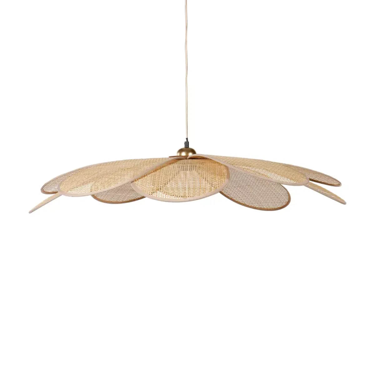 OSTARIA Lampadari-Lampada a sospensione petalo Bambù (D90 cm) Margaux