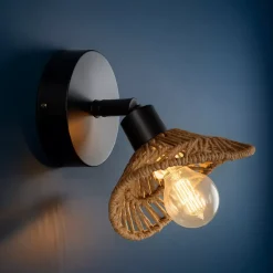 OSTARIA Lampade Da Parete-Lampada da parete carta e metallo (H17 cm) Ozana