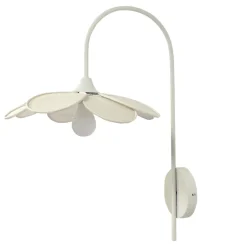 EMINZA Lampade Da Parete-Lampada da parete petalo in tessuto (H62 cm) Alava