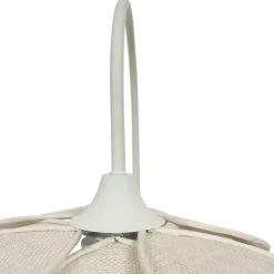 EMINZA Lampade Da Parete-Lampada da parete petalo in tessuto (H62 cm) Alava