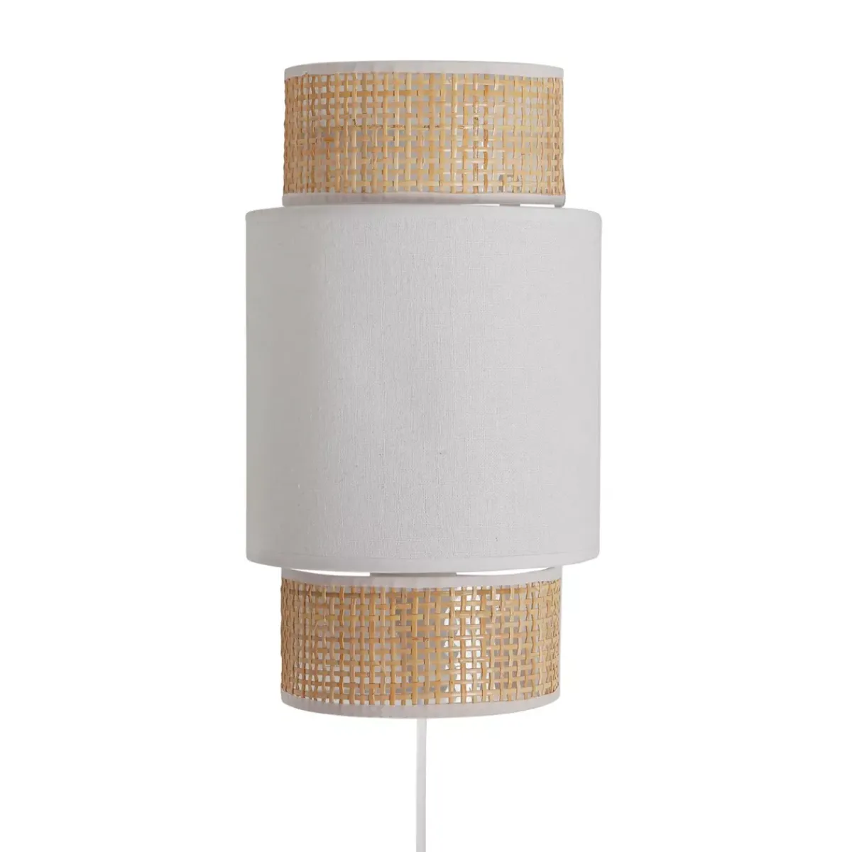 OSTARIA Lampade Da Parete-Lampada da parete rattan (H33 cm) Gigogne
