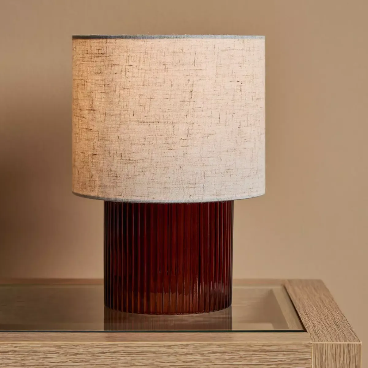 OSTARIA Lampade Da Tavolo-Lampada da tavolo (22 cm) Teca