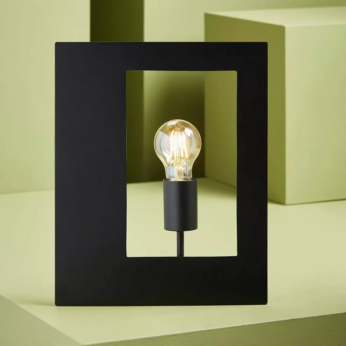 OSTARIA Lampade Da Tavolo-Lampada da tavolo design metallo (33.5 cm) Cuadro