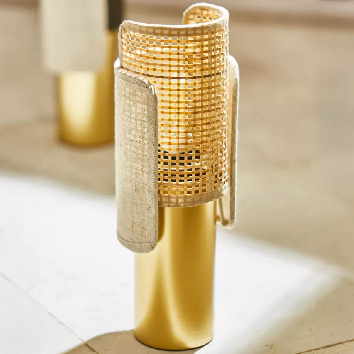 OSTARIA Lampade Da Tavolo-Lampada da tavolo (H28 cm) Bourgeon e dorato