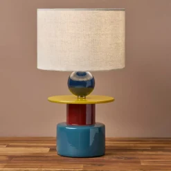 OSTARIA Lampade Da Tavolo-Lampada da tavolo in ceramica (H29,5 cm) Logic