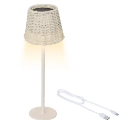 KAEMINGK Luci Per Esterno-Lampada da tavolo solare LED esterna (H38 cm) Marylebone