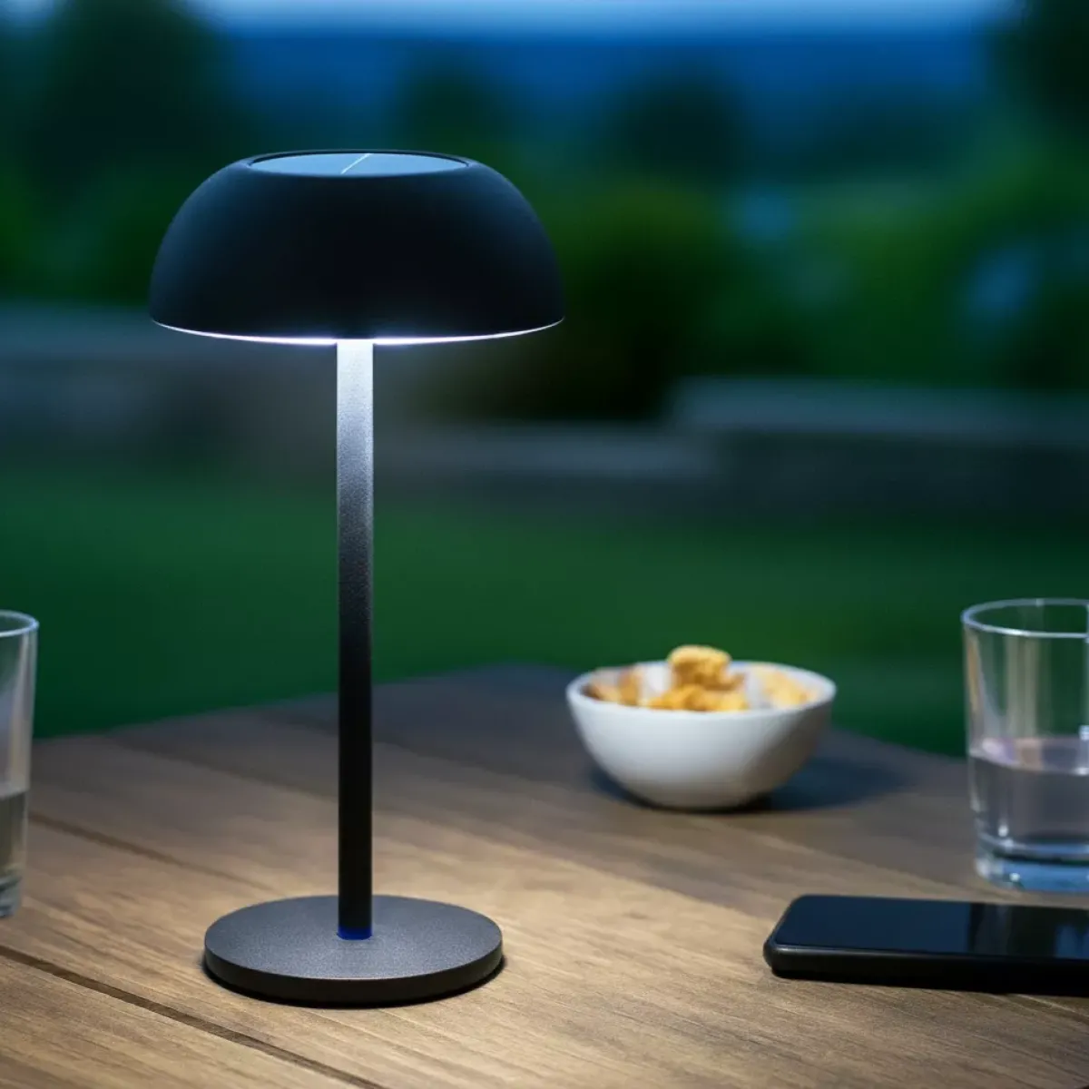 KAEMINGK Luci Per Esterno-Lampada da tavolo solare LED (H33 cm) Malibu
