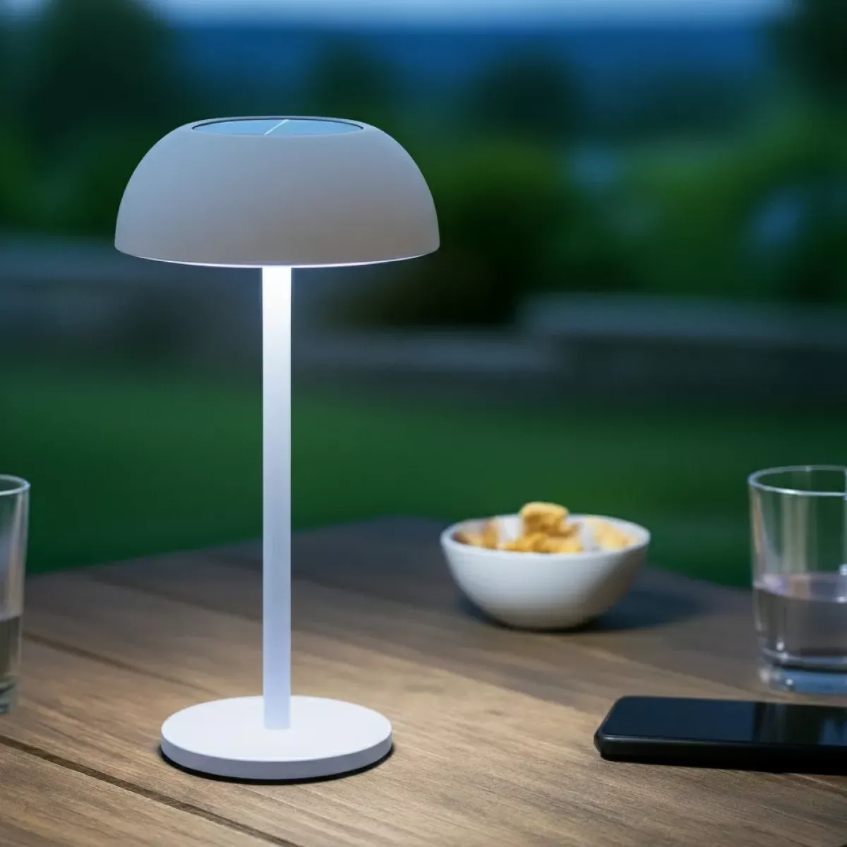 KAEMINGK Luci Per Esterno-Lampada da tavolo solare 100 lumen (H33 cm) Malibu