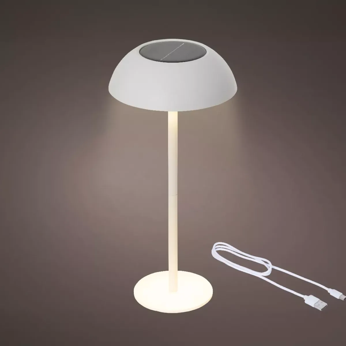 KAEMINGK Luci Per Esterno-Lampada da tavolo solare 100 lumen (H33 cm) Malibu
