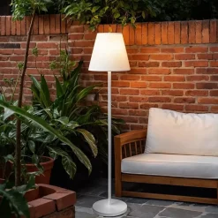 #N/A Luci Per Esterno-Lampada da terra da esterno senza fili ricaricabile USB LED (H150 cm) Brooklyn