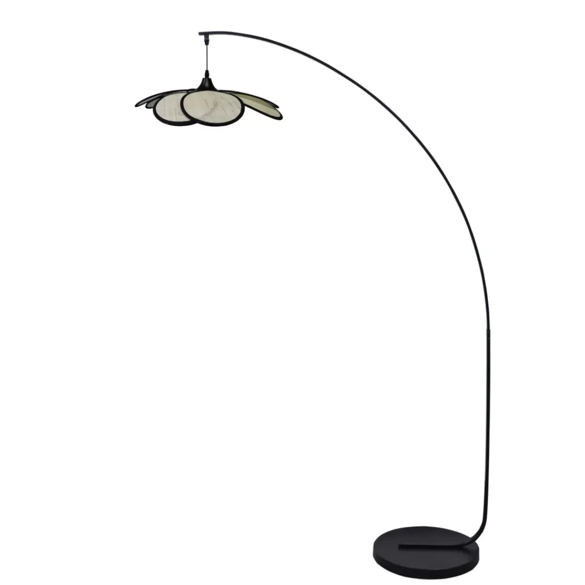 EMINZA Piantane-Lampada da terra design petalo (H156 cm) Teruel