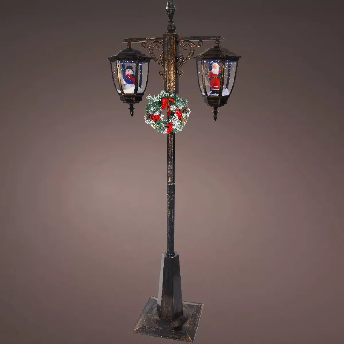 KAEMINGK Oggetti Decorativi E Illuminati|Decorazioni E Oggetti Natalizi-Lampada da terra doppia illuminata 66 LED (H188 cm) Natale Magico