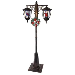 KAEMINGK Oggetti Decorativi E Illuminati|Decorazioni E Oggetti Natalizi-Lampada da terra doppia illuminata 66 LED (H188 cm) Natale Magico