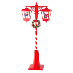 KAEMINGK Oggetti Decorativi E Illuminati|Decorazioni E Oggetti Natalizi-Lampada da terra doppia illuminata 66 LED (H188 cm) Natale magico