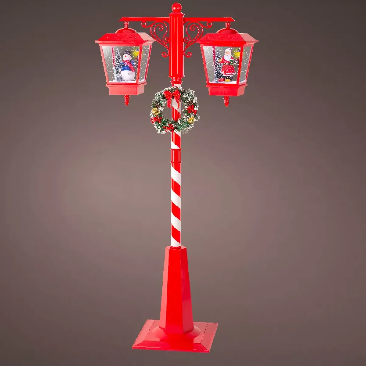 KAEMINGK Oggetti Decorativi E Illuminati|Decorazioni E Oggetti Natalizi-Lampada da terra doppia illuminata 66 LED (H188 cm) Natale magico
