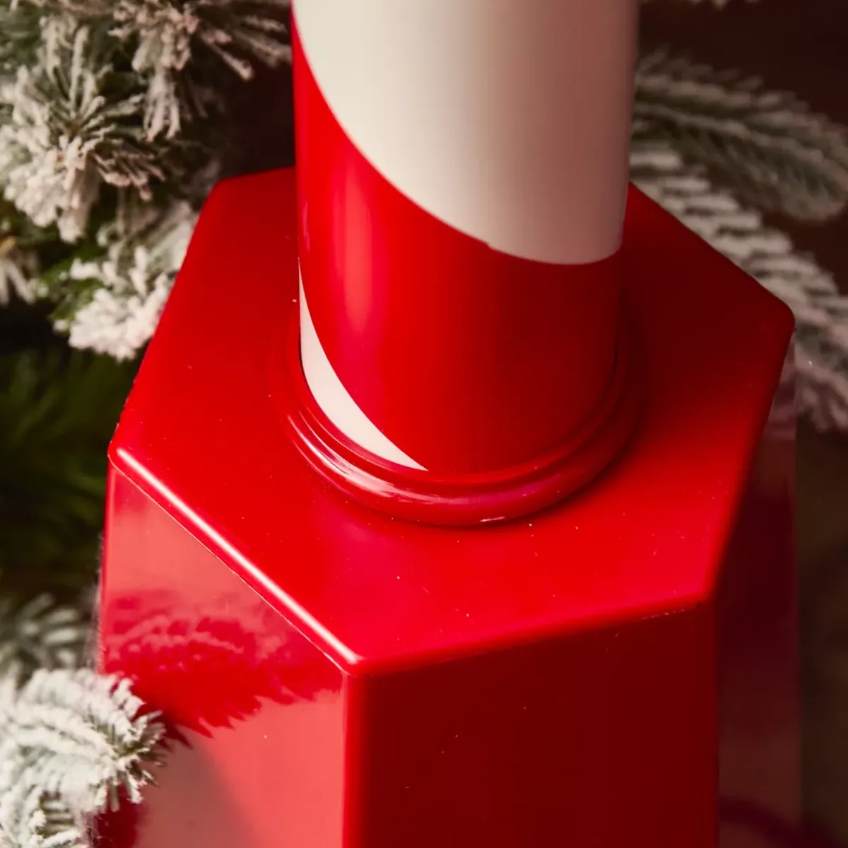 KAEMINGK Oggetti Decorativi E Illuminati|Decorazioni E Oggetti Natalizi-Lampada di Natale illuminata e animata 33 LED (H180 cm) Neve cadente