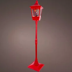 KAEMINGK Oggetti Decorativi E Illuminati|Decorazioni E Oggetti Natalizi-Lampada di Natale illuminata musicale e animata 10 LED (H185 cm) Neve cadente