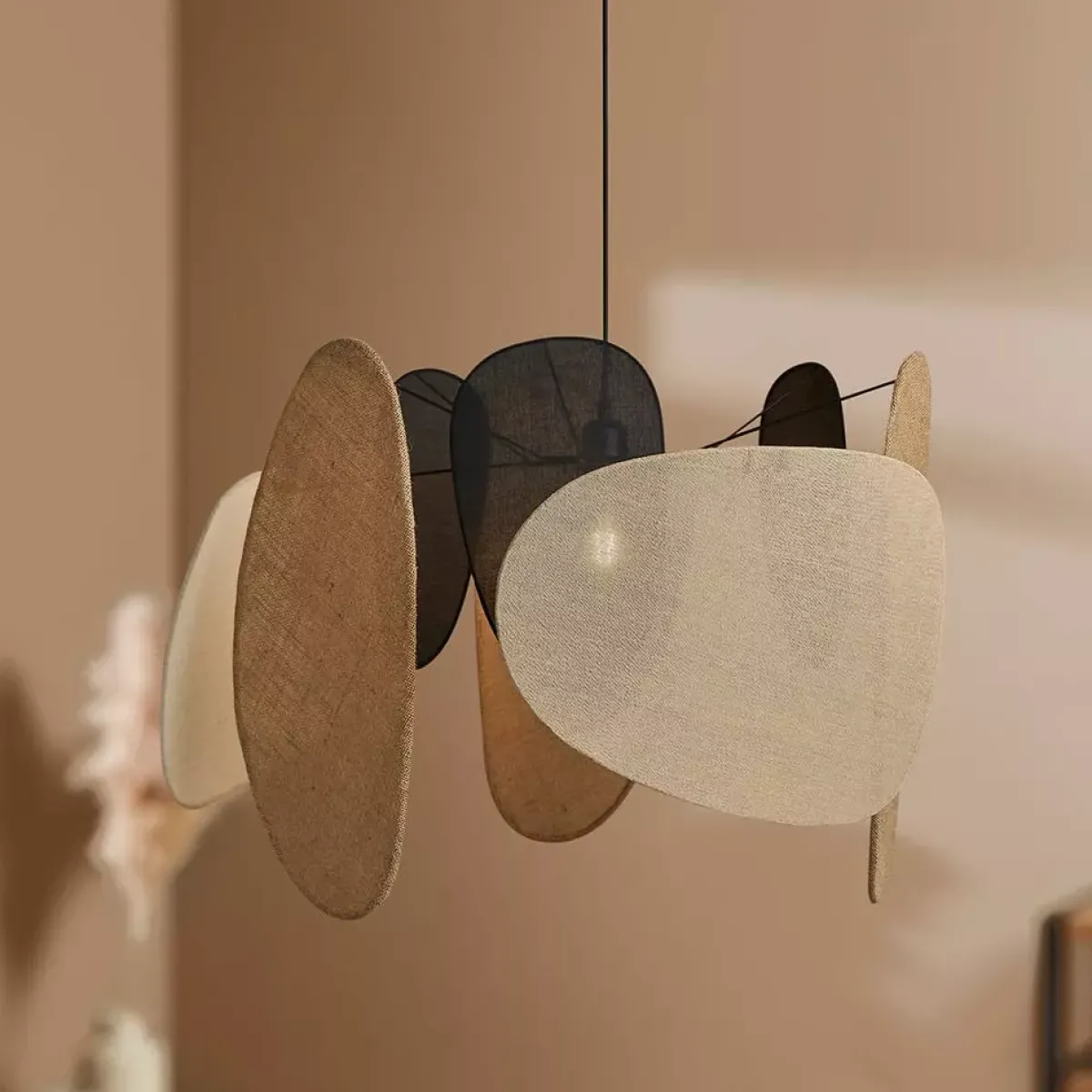 OSTARIA Lampadari-Lampadario a sospensione in juta (D66 cm) Almeria