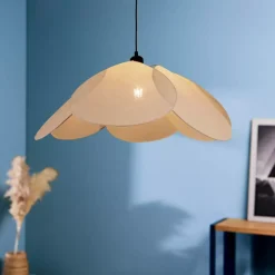 OSTARIA Lampadari-Lampadario a sospensione tessuto Petalo (D69 cm)