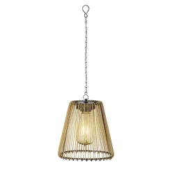 #N/A Luci Per Esterno-Lampadario da giardino solare (D17,5 cm) LED Calabre Dorato