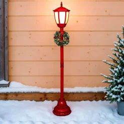 Feeric Lights & Christmas Oggetti Decorativi E Illuminati|Decorazioni E Oggetti Natalizi-Lampadario di Natale illuminato (H185 cm) London e bianco caldo
