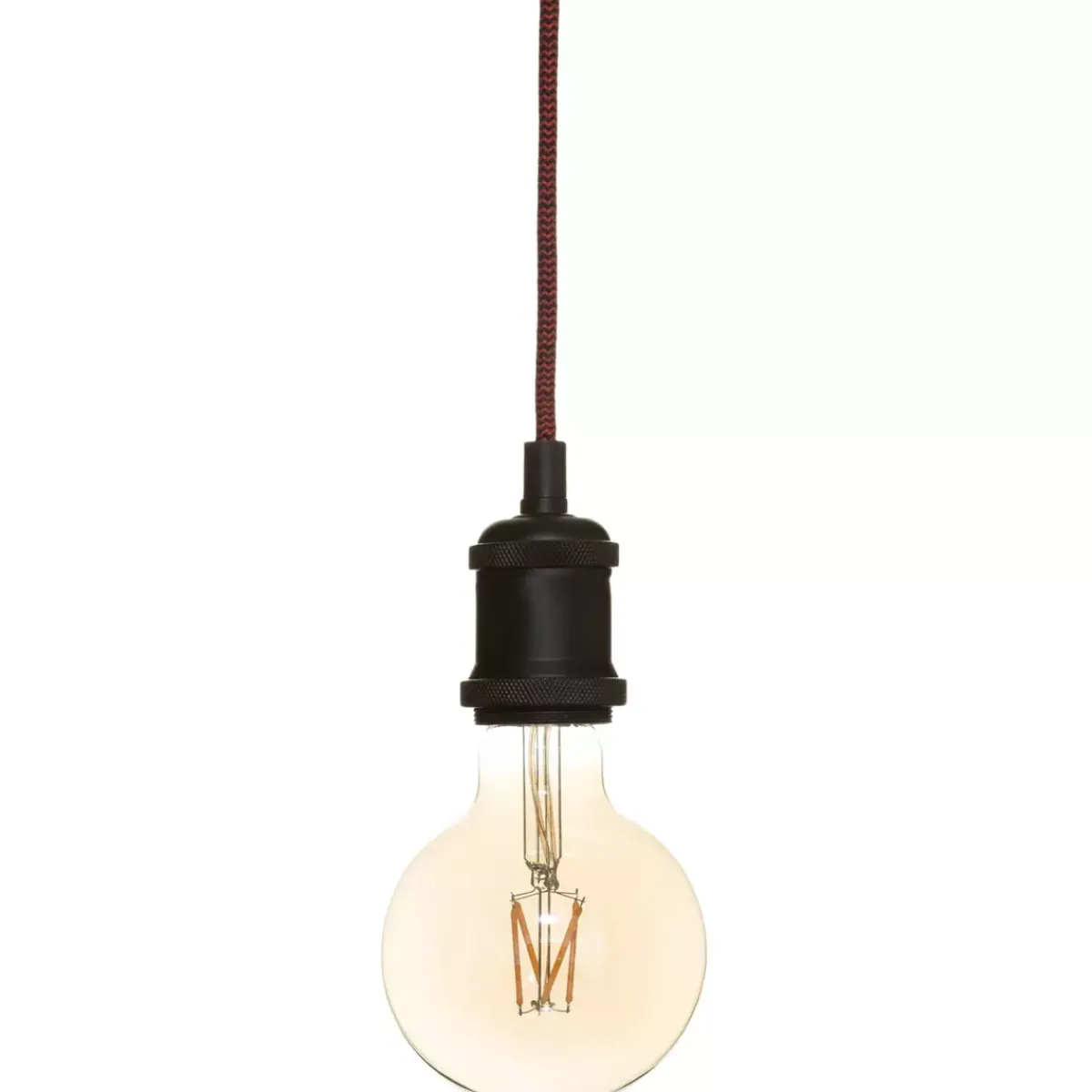 ATMOSPHERA Lampadari-Lampadario Metallo e Rosso
