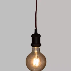 ATMOSPHERA Lampadari-Lampadario Metallo e Rosso