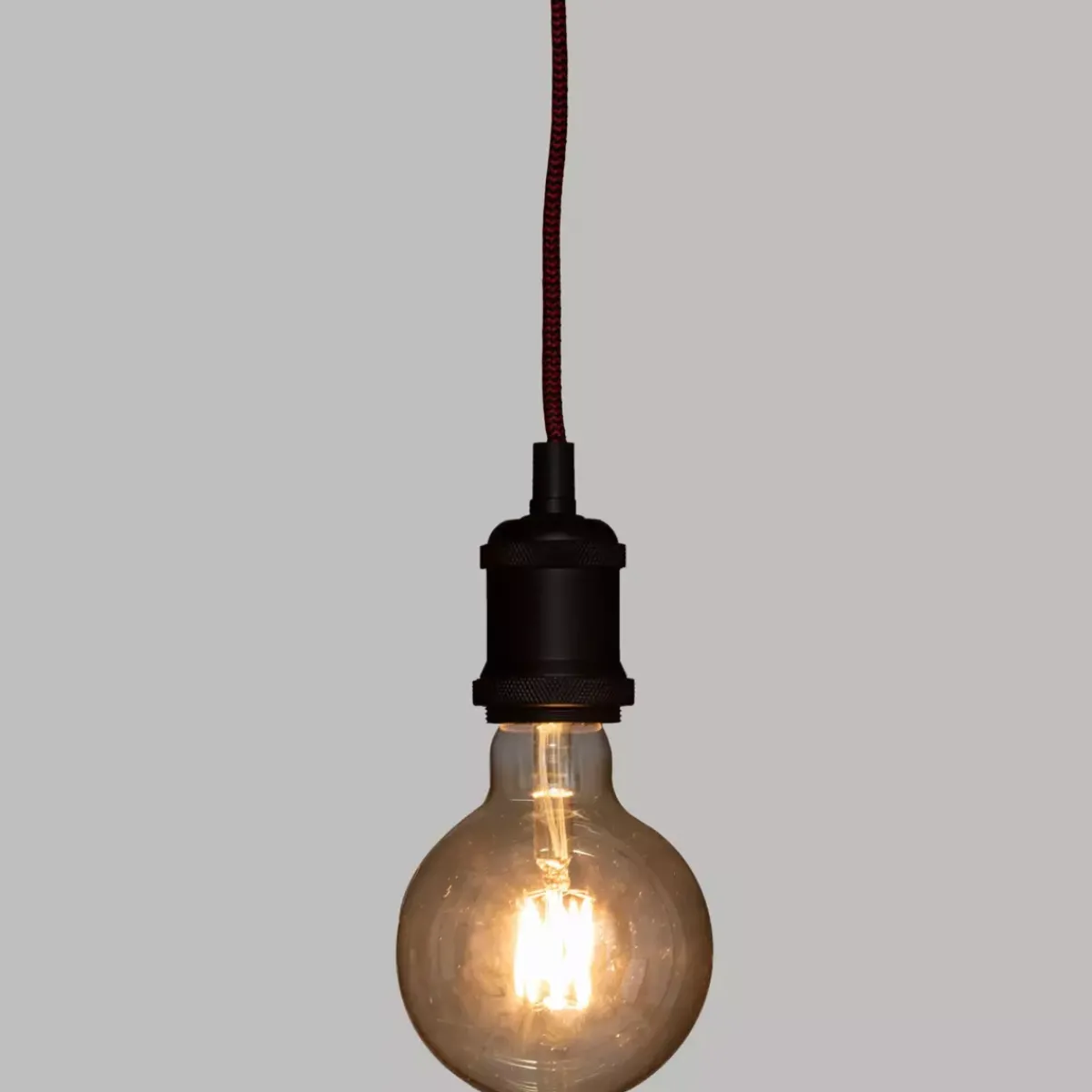 ATMOSPHERA Lampadari-Lampadario Metallo e Rosso