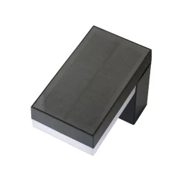 KAEMINGK Luci Per Esterno-Lampada solare da parete 600 lumen (H12,5 cm) Elite Grigio