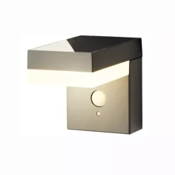 KAEMINGK Luci Per Esterno-Lampada solare da parete 600 lumen (H12,5 cm) Elite Grigio