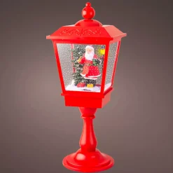 KAEMINGK Oggetti Decorativi E Illuminati|Decorazioni E Oggetti Natalizi-Lanterna luminosa 33 LED (H70 cm) Babbo Natale Bianco freddo