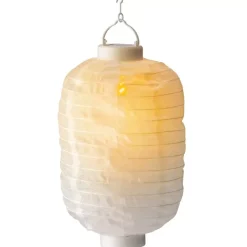 #N/A Luci Per Esterno-Lanterna solare cinese LED Cylindre effetto fiamma - caldo
