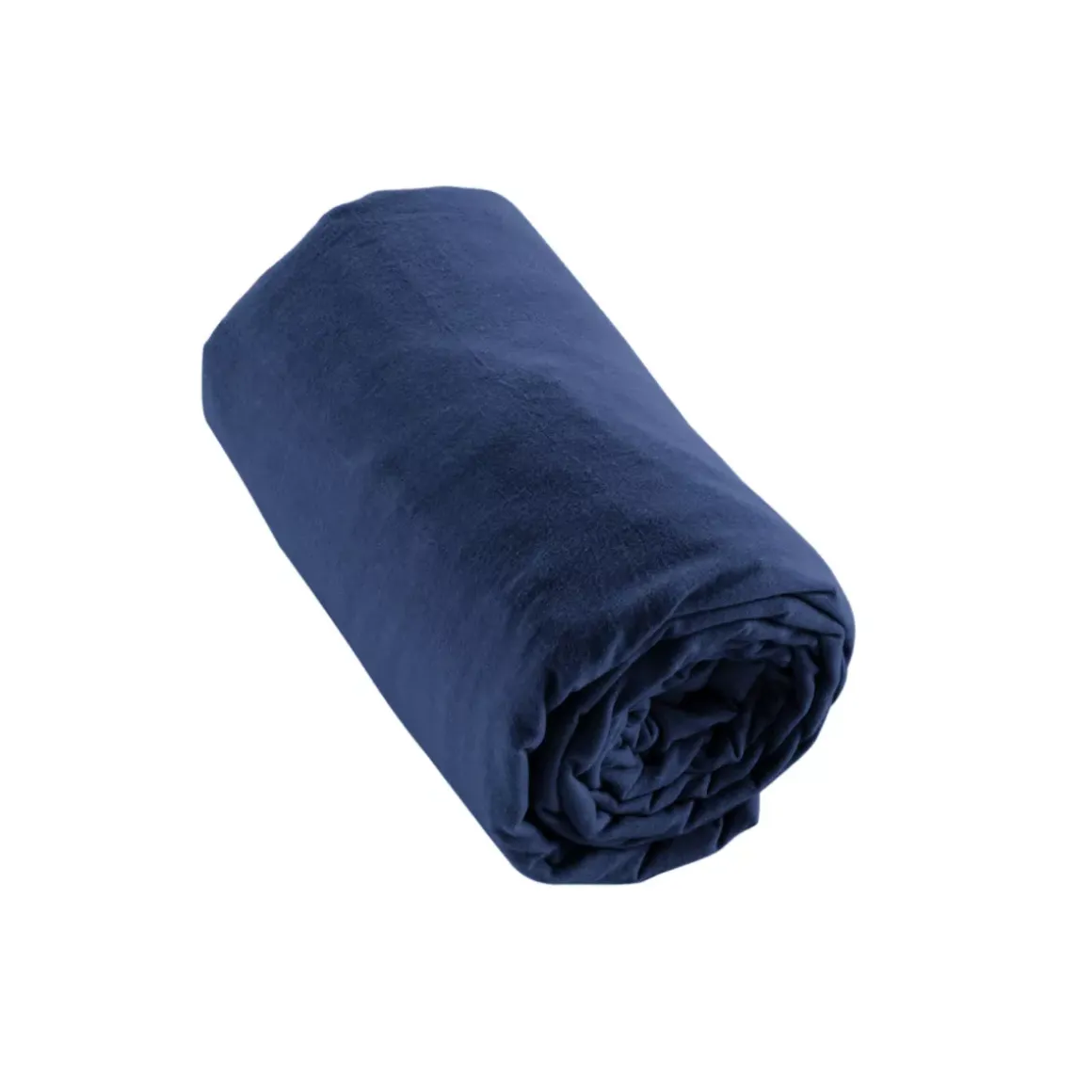 Lenzuolo con angoli flanella di cotone (140 x 190 cm) Nina Blu navy