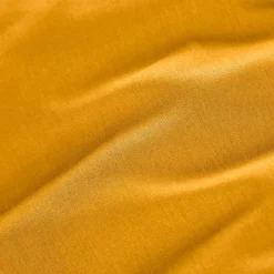 Lenzuolo con angoli in percalle di cotone (90 x 200 cm) Cali Giallo senape
