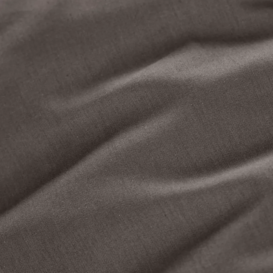 Lenzuolo con angoli percalle di cotone (90 cm) Cali Grigio antracite