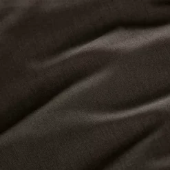 Lenzuolo con angoli percalle di cotone (160 cm) Cali Nero