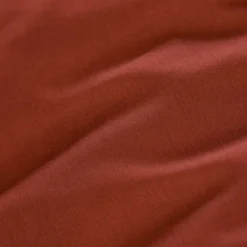 Lenzuolo sopra percalle di cotone (240 x 300 cm) Cali Terracotta