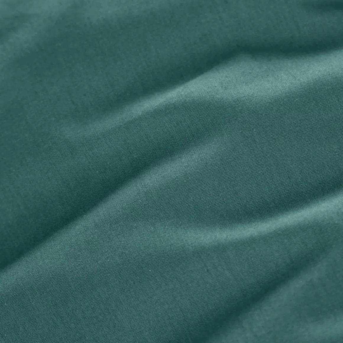Lenzuolo sopra percalle di cotone (270 x 300 cm) Cali Blu ottanio