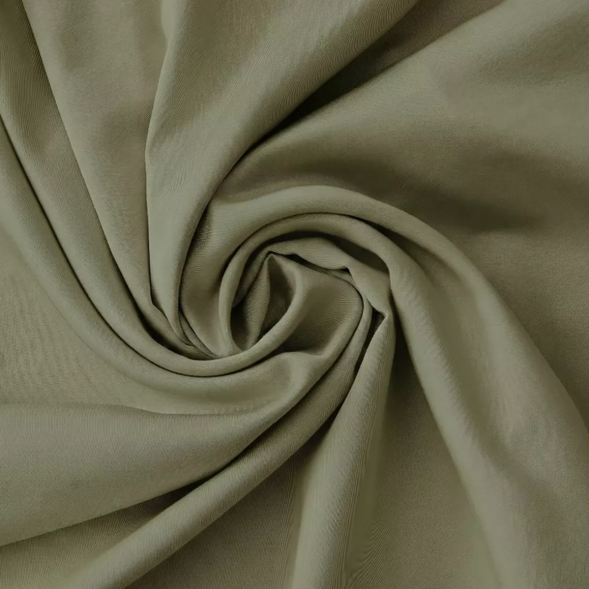 Lenzuolo sotto in raso di bambù (90 x 190 cm) Sienna Verde rosmarino