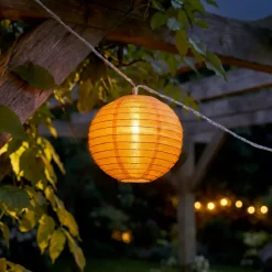 KAEMINGK Luci Per Esterno-Luminaria da esterno a batteria con 10 LED (2,7 m) Lanterne cinesi