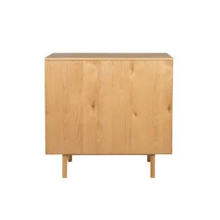 Credenze E Cassettiere-Madia alta 2 ante in rovere (100 x 100 cm) Olys