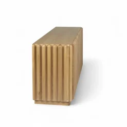 Credenze E Cassettiere-Madia 3 ante in legno massello di rovere (158 x 75 cm) Altos