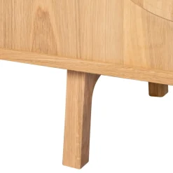 Credenze E Cassettiere-Madia 4 ante in rovere (200 x 80 cm) Olys