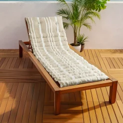 EMINZA Cuscini Lettini Da Spiaggia-Materassino per lettino prendisole arrotolabile (180 x 60 cm) Nautira