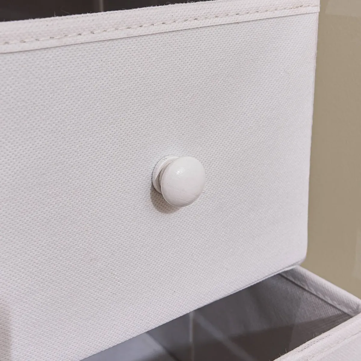 EMINZA Credenze E Cassettiere-Mobile angolare con 8 cassetti (50 x 75.5 cm) Ninoa Bianco