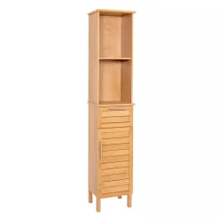 TENDANCE Contenitori Bagno|Mobili Bagno-Mobile colonna bagno in legno (173 x 35 cm) Colonial