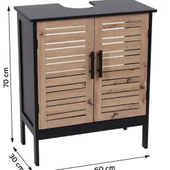 TENDANCE Contenitori Bagno|Mobili Bagno-Mobile da bagno (60 x H70 cm) Bergen