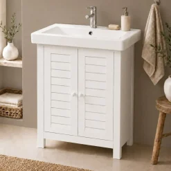 TENDANCE Contenitori Bagno|Mobili Bagno-Mobile da bagno (60 x H70 cm) Santorin