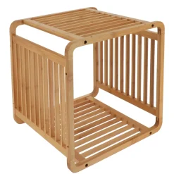 TENDANCE Mobili Bagno-Mobile portaoggetti impilabile (33 x H33 cm) Smart Kube